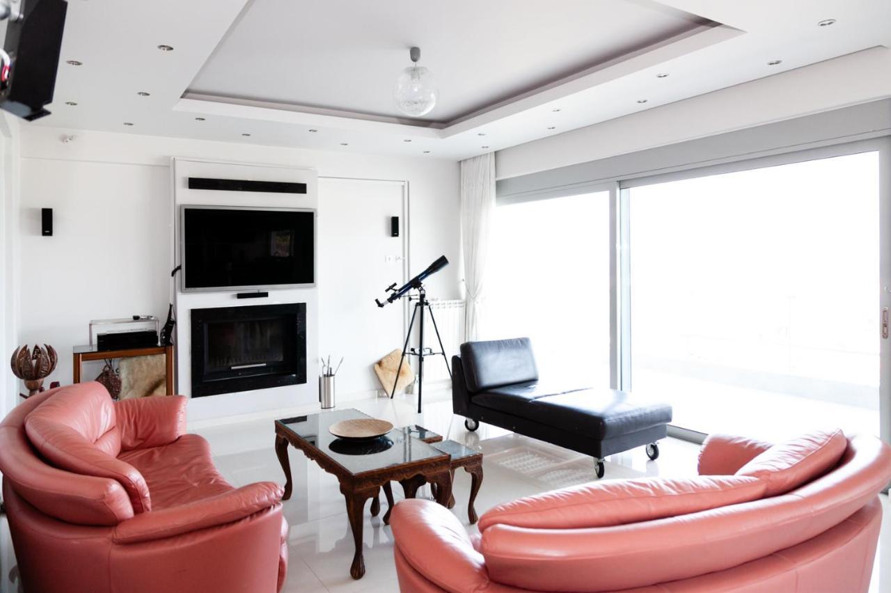 Seaview Pool Villa Near Beach And Athens Airport Pórto Ráfti エクステリア 写真