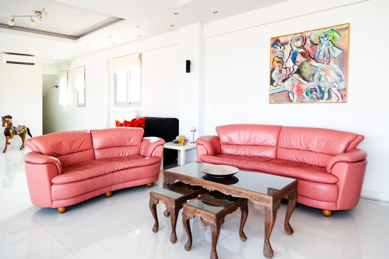 Seaview Pool Villa Near Beach And Athens Airport Pórto Ráfti エクステリア 写真