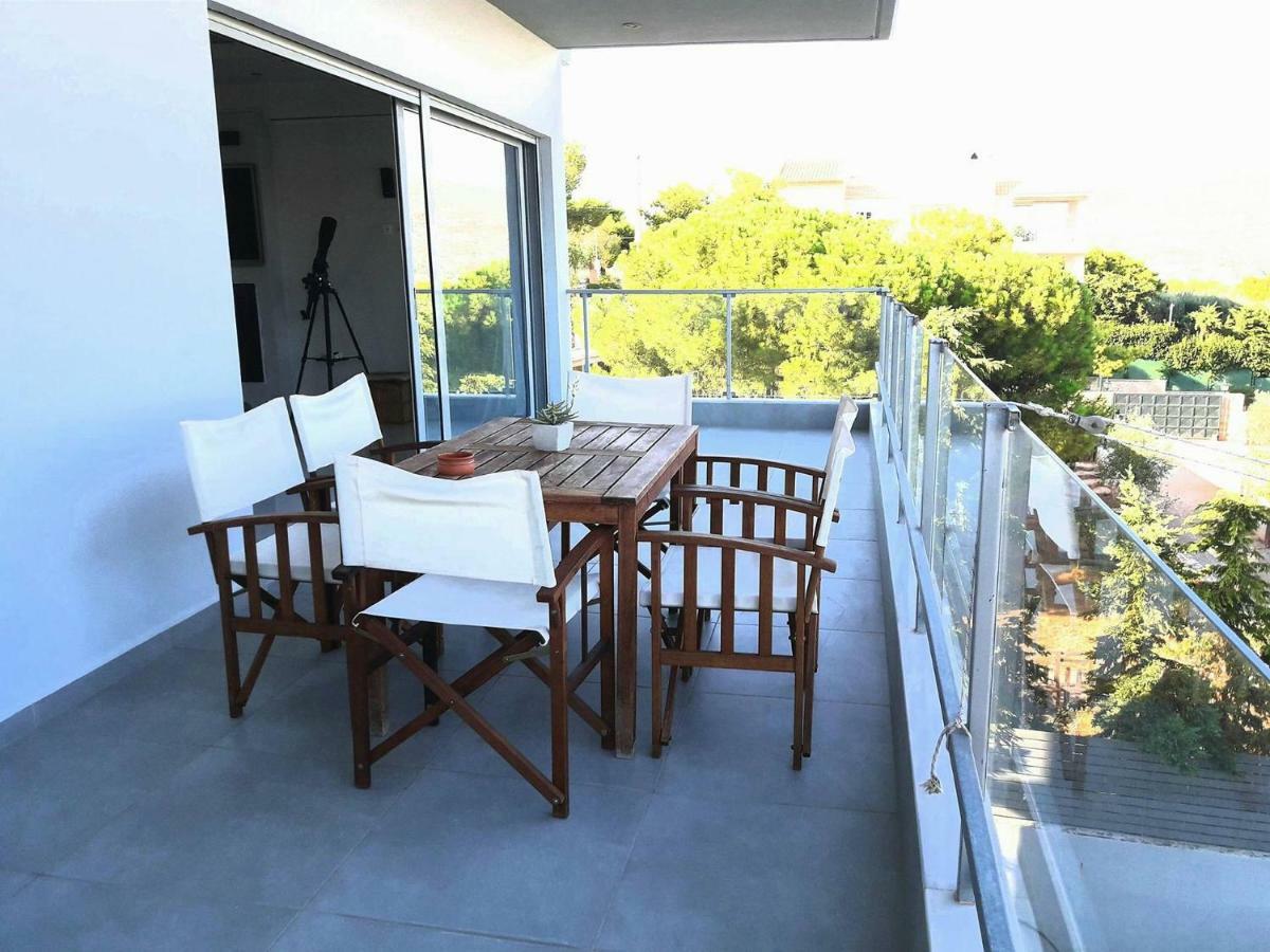 Seaview Pool Villa Near Beach And Athens Airport Pórto Ráfti エクステリア 写真